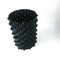 les pots en plastique d'air de PVC du diamètre 0.7mm de 20cm pas ont enduit les pots noirs d'air de polymères dégradables