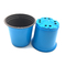 Pots en plastique de jardin du doux 14cm Dia Plastic Grow Pots Recycled de Skyblue pp
