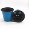 Pots en plastique de jardin du doux 14cm Dia Plastic Grow Pots Recycled de Skyblue pp