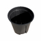 Pot extérieur en plastique noir personnalisable haut Quanlity de gallon de pot de fleur