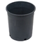 Pot extérieur en plastique noir personnalisable haut Quanlity de gallon de pot de fleur