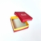 Boîte-cadeau de Logo Embossed Rigid Hexagon Paper empaquetant la coutume rouge de boîte-cadeau de bijoux
