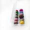 Espace libre fait sur commande Tray Recyclable Plastic Chocolate Tray de Macaron de 6 paquets