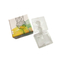 2 pièces belle impression Macaron boîte d'emballage papier Kraft avec plateau intérieur en plastique