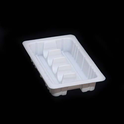 PVC transparent Tray Packaging de plastique 3ml Vial Plastic Medical Tray de 0.5mm