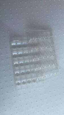 25 plateau d'emballage de macarons avec PET de qualité alimentaire épaisseur 0,55 mm et conception réutilisable