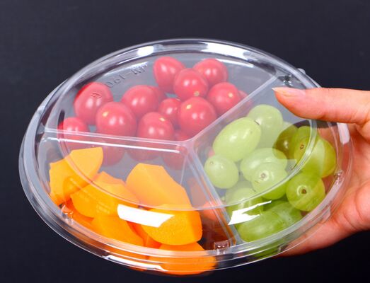 Boîte d'emballage blister personnalisée en plastique PET avec thermoscellage et matériau recyclable pour l'emballage de fruits et tomates