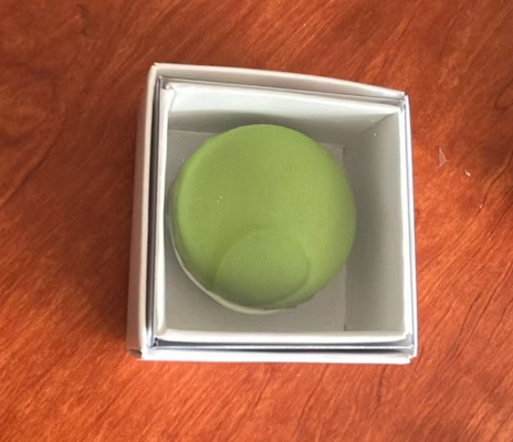 Emballage écologique transparent de macarons avec impression personnalisée pour le stand d'affichage et la boîte-cadeau