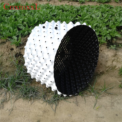 Seaux blancs d'élagage d'air de serre chaude de pots d'air de plastique de HDPE de la croissance 0.9mm de racine