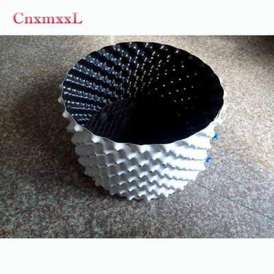 pots en plastique d'air 99L de noir extérieur blanc de pépinière