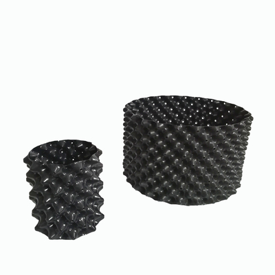 Pots multifonctionnels d'air de plastique du diamètre 44L de 40cm blanc de noir de 10 gallons