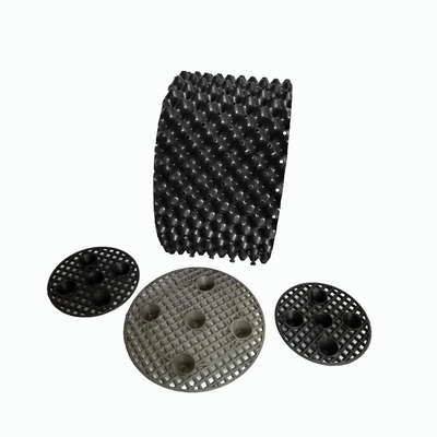 Hauts biens ronds pots en plastique d'air de 1,5 gallons pour l'organisation des usines