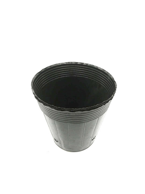 Taille personnalisée PVC noir PS plastique doux pot de nutrition de fleurs pour la plantation