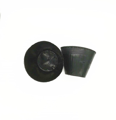 Taille personnalisée PVC noir PS plastique doux pot de nutrition de fleurs pour la plantation