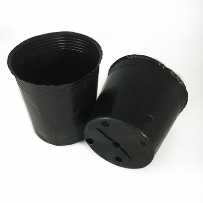 Vente en gros de pots en plastique doux en forme ronde