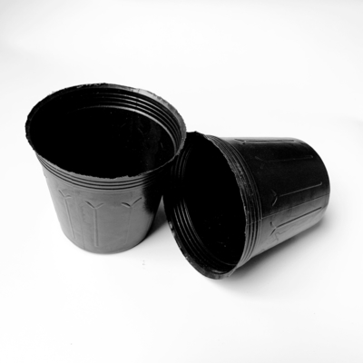 En hiver PE Noir pots de plantes de 3 gallons 23 cm de hauteur pots de pépinière
