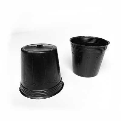 En hiver PE Noir pots de plantes de 3 gallons 23 cm de hauteur pots de pépinière