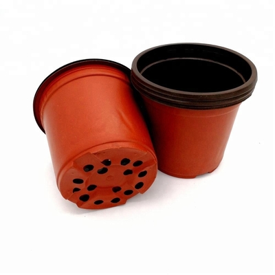 PP Soleil largeur 15 cm pots de fleurs en plastique 12 trous de drainage
