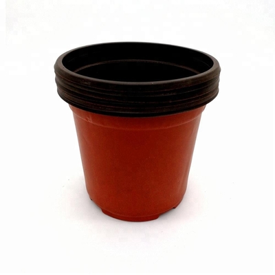 PP Soleil largeur 15 cm pots de fleurs en plastique 12 trous de drainage