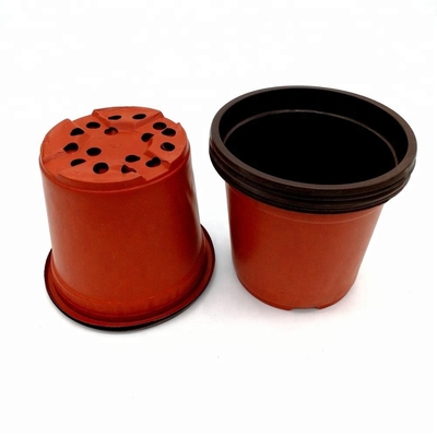PP Soleil largeur 15 cm pots de fleurs en plastique 12 trous de drainage