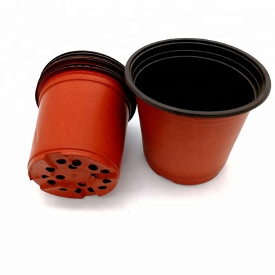 PP Soleil largeur 15 cm pots de fleurs en plastique 12 trous de drainage