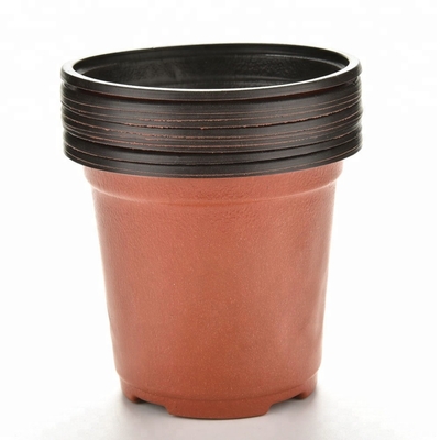 PP Soleil largeur 15 cm pots de fleurs en plastique 12 trous de drainage