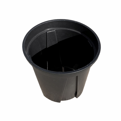 Gros de 2,5 L de jardin noir en plastique de jardinage de poêle de gallon épaisseur de bonsaï en PP / HDPE