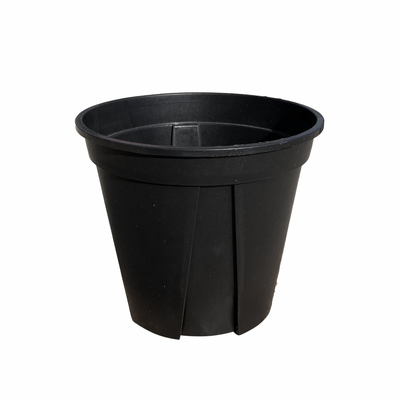 Gros de 2,5 L de jardin noir en plastique de jardinage de poêle de gallon épaisseur de bonsaï en PP / HDPE