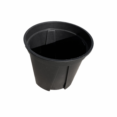 Gros de 2,5 L de jardin noir en plastique de jardinage de poêle de gallon épaisseur de bonsaï en PP / HDPE