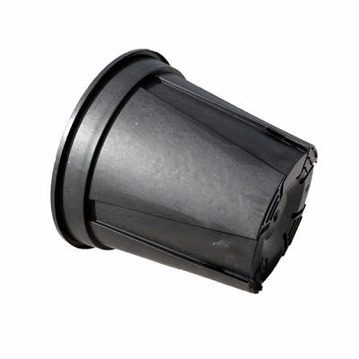 Gros de 2,5 L de jardin noir en plastique de jardinage de poêle de gallon épaisseur de bonsaï en PP / HDPE