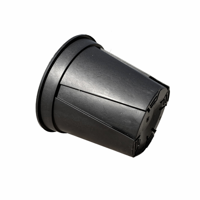 Gros de 2,5 L de jardin noir en plastique de jardinage de poêle de gallon épaisseur de bonsaï en PP / HDPE