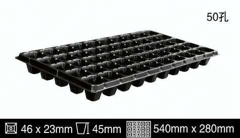 Plateau de semis en plastique stabilisé par UV HDPE