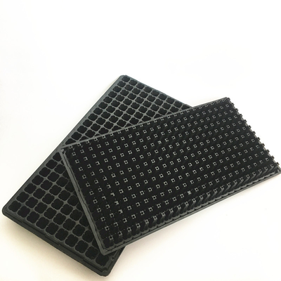 plateaux de culture des plantes plateaux de culture des graines 50,72,128,200, 288 cellules HIPS plateau de germination de graines de jardinage en plastique avec un excellent prix