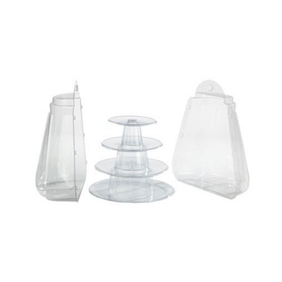 Des boîtes de fête en plastique plus petites à 4 couches