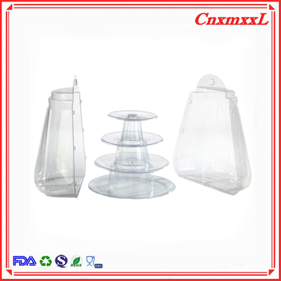 Nouveau style Petit plastique 4 couches Macaron Tour 47 pièces en gros