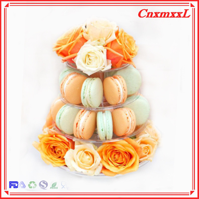 Convient Petit écran en plastique de macaron Tour 37pcs recyclable