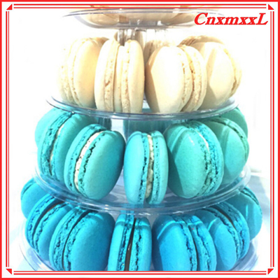 Convient Petit écran en plastique de macaron Tour 37pcs recyclable