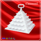 Minute-pyramide pour les macarons 60pcs 4/5/6/7 tour de pyramide de Macaron de rangée