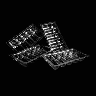 Emballage en ampoule en plastique transparent sur mesure en PVC PET PETG ESD