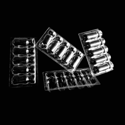 Emballage en ampoule en plastique transparent sur mesure en PVC PET PETG ESD