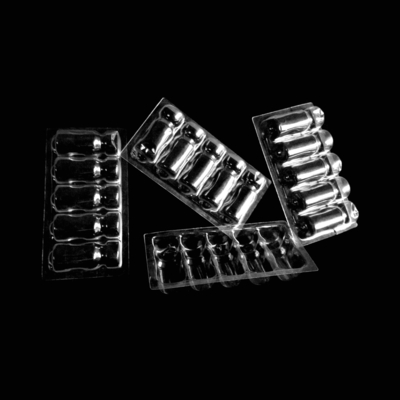Emballage en ampoule en plastique transparent sur mesure en PVC PET PETG ESD
