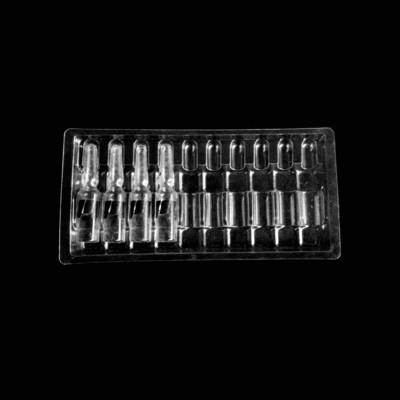 Emballage en ampoule en plastique transparent sur mesure en PVC PET PETG ESD