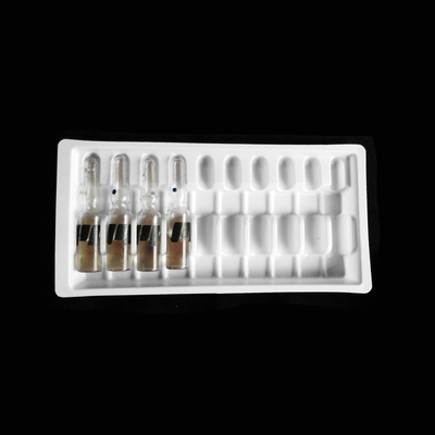 Ampoules en plastique de haute qualité plateau 1ml 2ml 5ml 10ml plastique clair ampoules emballage flacons ampoules plateau boîte