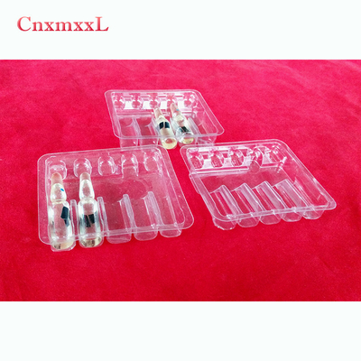 Certificat ISO Vial plateaux d' ampoules plateaux d' emballage en plastique Pour 2 ml 3 ml 5 ml 10 ml