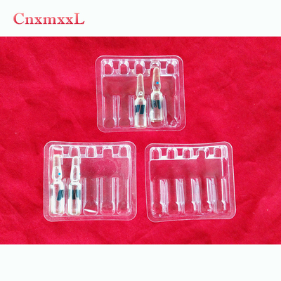 Certificat ISO Vial plateaux d' ampoules plateaux d' emballage en plastique Pour 2 ml 3 ml 5 ml 10 ml