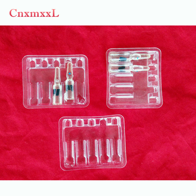 Certificat ISO Vial plateaux d' ampoules plateaux d' emballage en plastique Pour 2 ml 3 ml 5 ml 10 ml