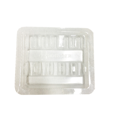 Blister de coquille en plastique 1 ml Ampoule plaquettes d' insertion 100 mm d' épaisseur