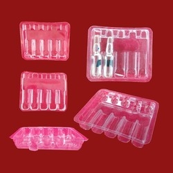 Blister de coquille en plastique 1 ml Ampoule plaquettes d' insertion 100 mm d' épaisseur