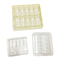 OEM de plastique thermoformé de plastique de plateaux d'emballage de boursouflure de drogue médicale claire de PVC