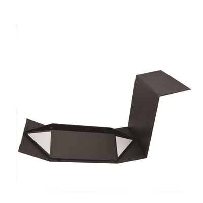 Boîte cadeau magnétique de forme carrée longue en papier